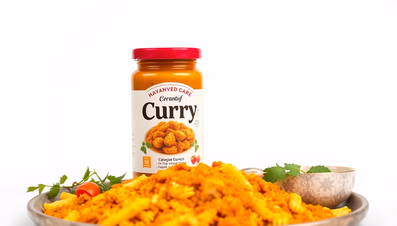 curry color south indian in editorial style