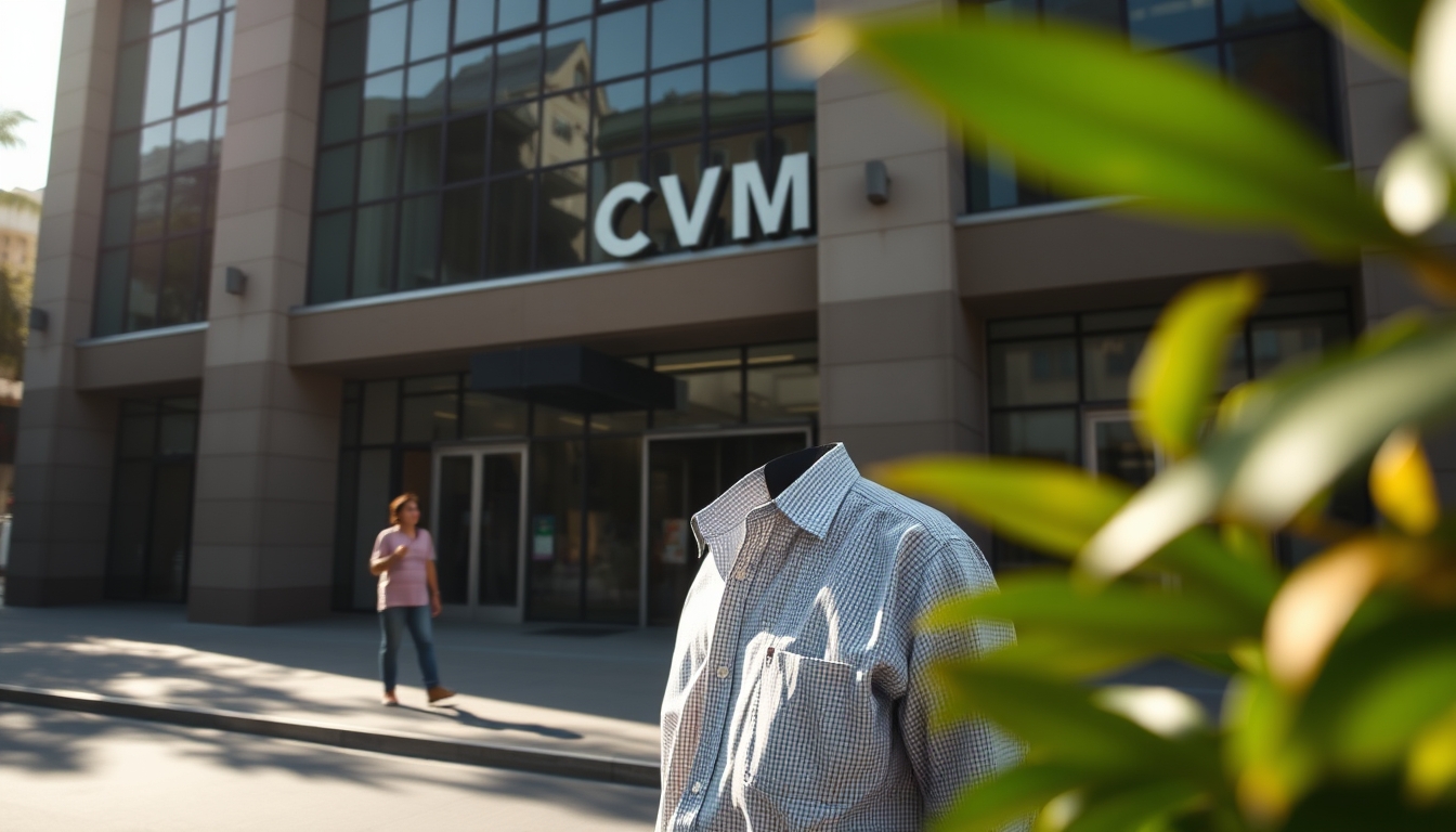 CVM building in Rio de Janeiro architectural exterior em estilo editorial