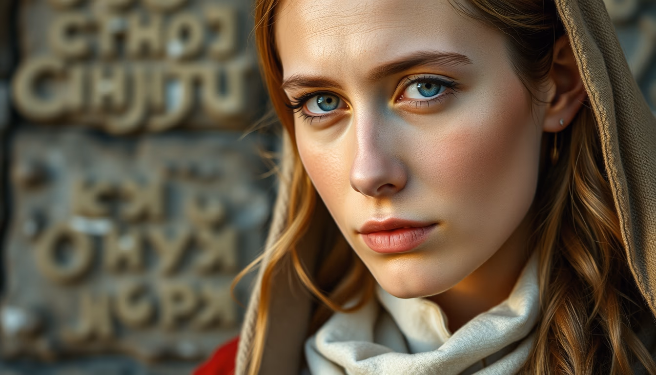 cyrillic script medieval in editorial style