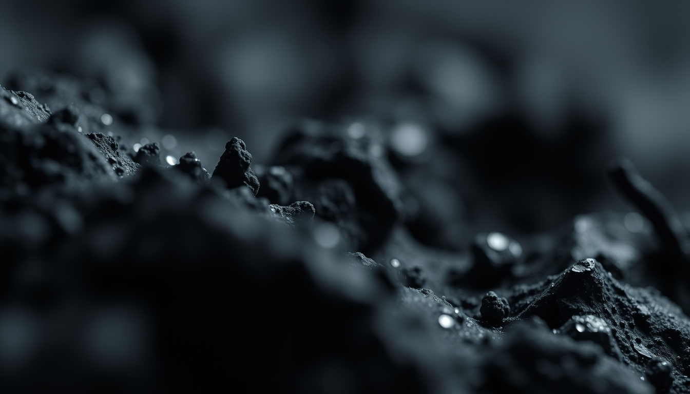 dark matter visualization in editorial style