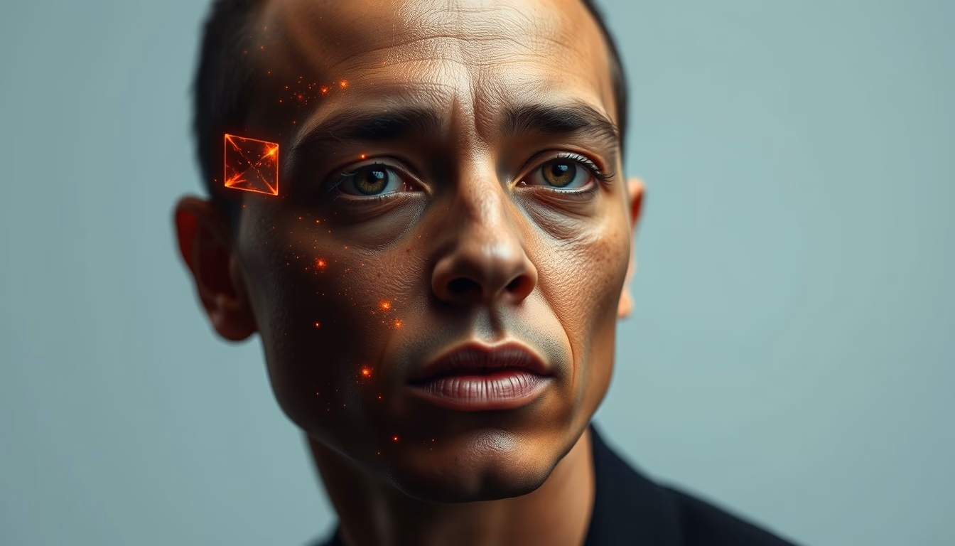 dark matter visualization in editorial style