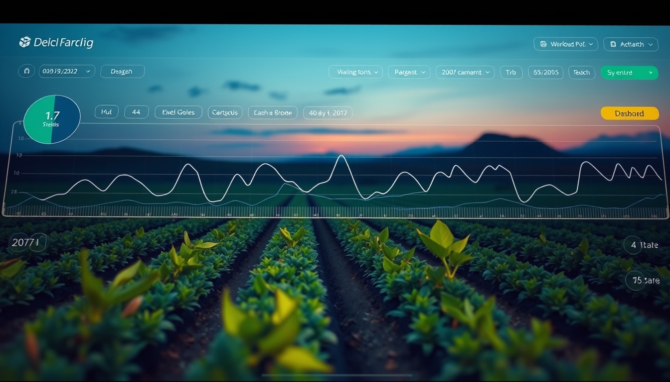 Dashboard de dapp descentralizada mostrando posições de yield farming em estilo editorial