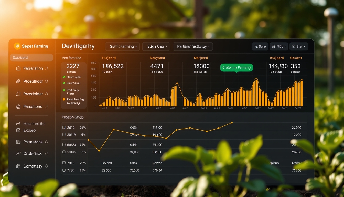 Dashboard de dapp descentralizada mostrando posições de yield farming em estilo editorial