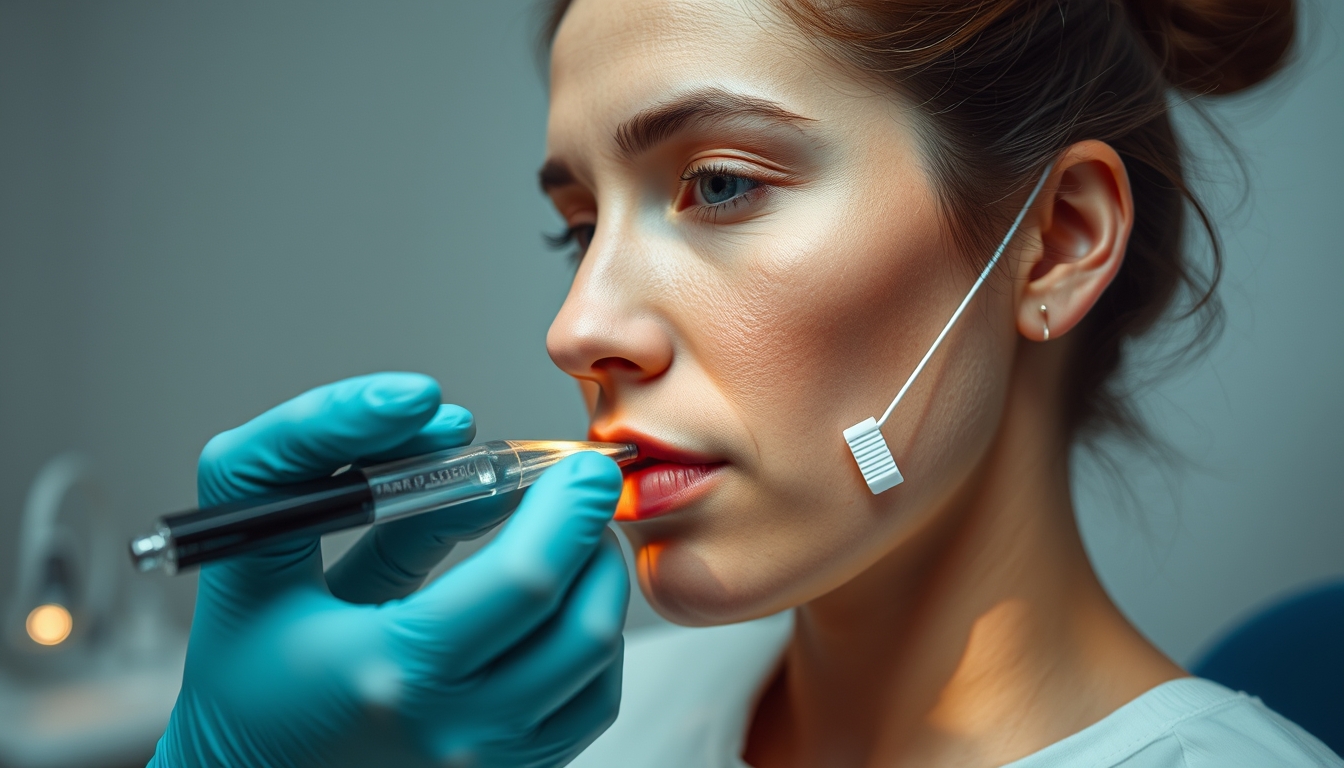 dermatology tools clean in editorial style