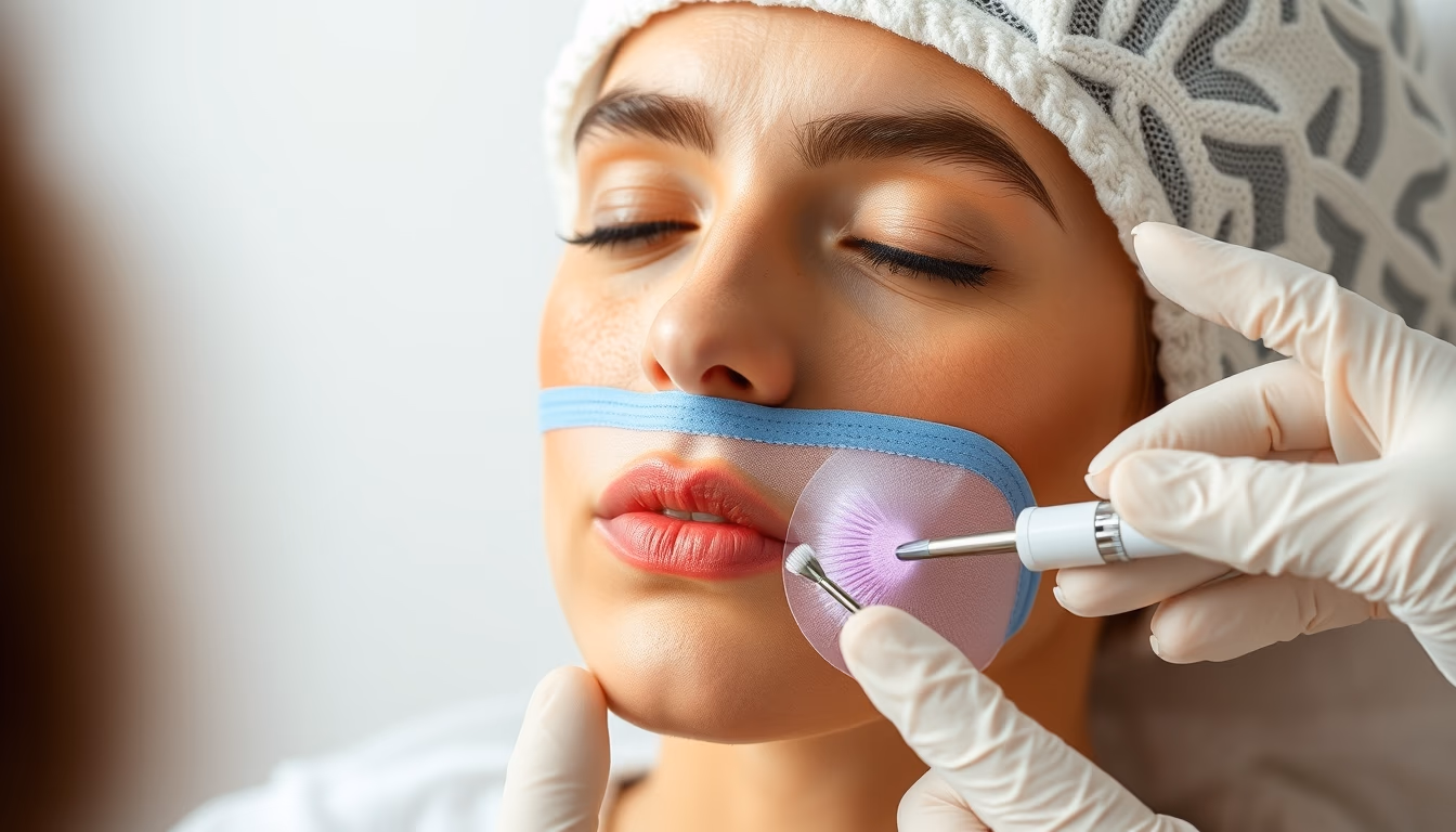 dermatology tools clean in editorial style