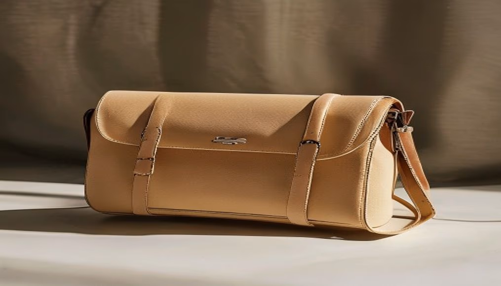dior saddle bag oblique canvas in luxury editorial photography