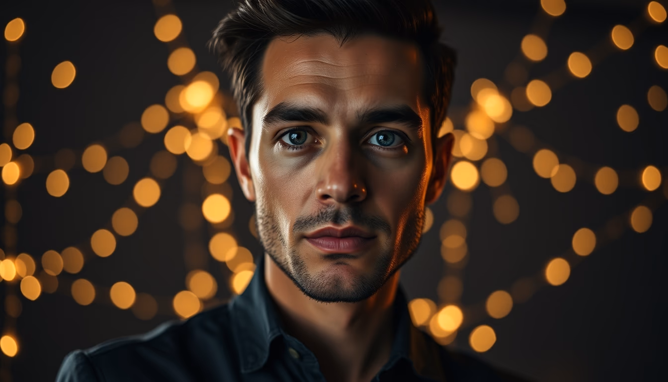 Distributed ledger glowing connections em estilo editorial