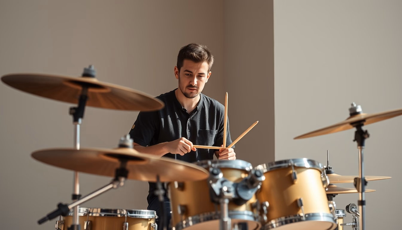 drum machine roland in editorial style