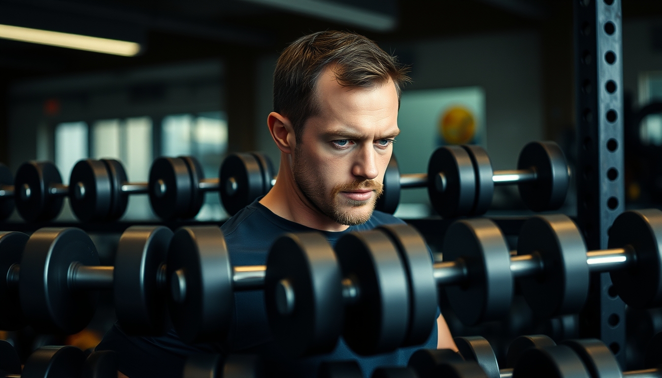 dumbbell rack steel in editorial style