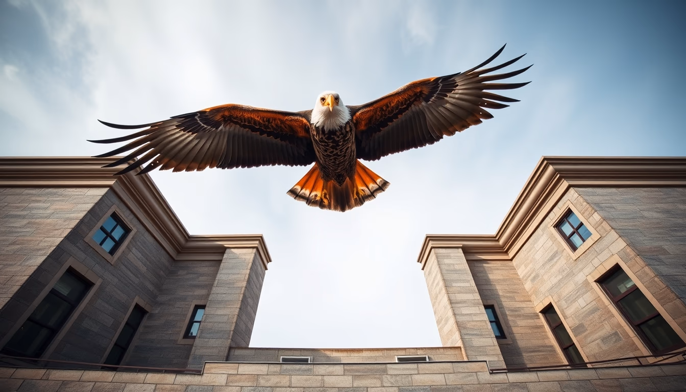 eagle hunter mongolia in editorial style