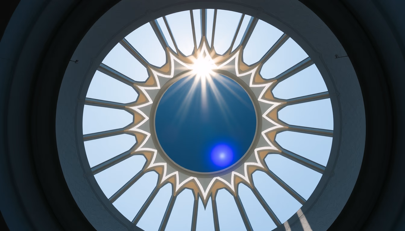 eclipse solar diamond ring in editorial style