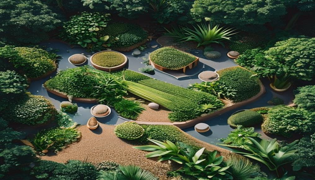 eden project cornwall biome in editorial style