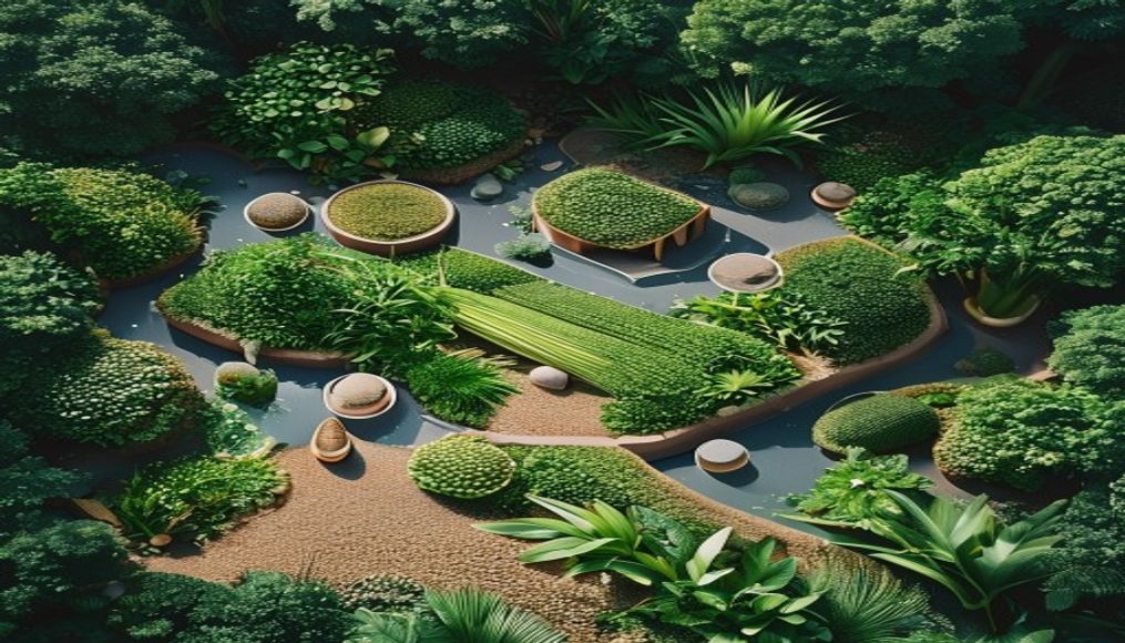 eden project cornwall biome in editorial style