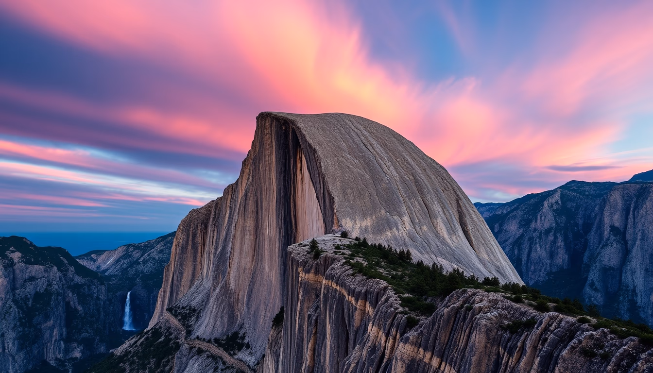 el capitan cliff in editorial style