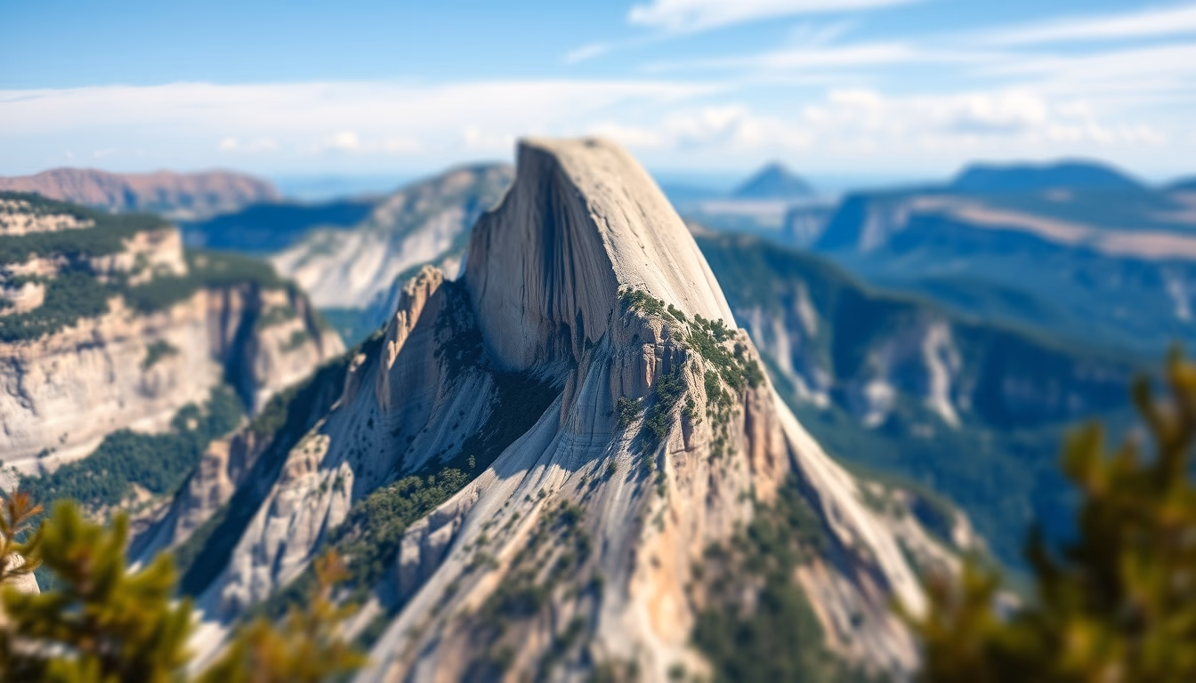 el capitan cliff in editorial style
