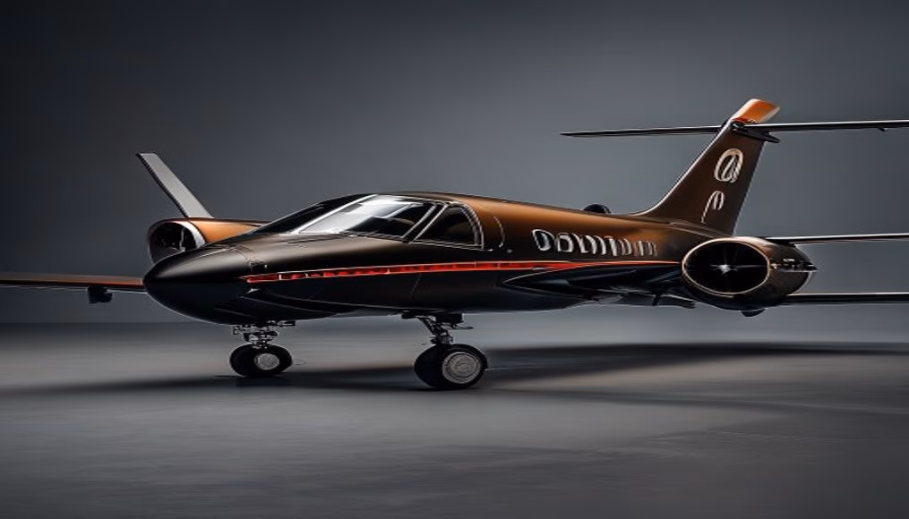 Embraer praetor 600 leather em fotografia editorial de luxo