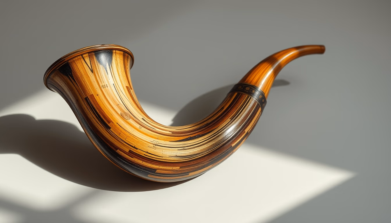 english horn rare in editorial style