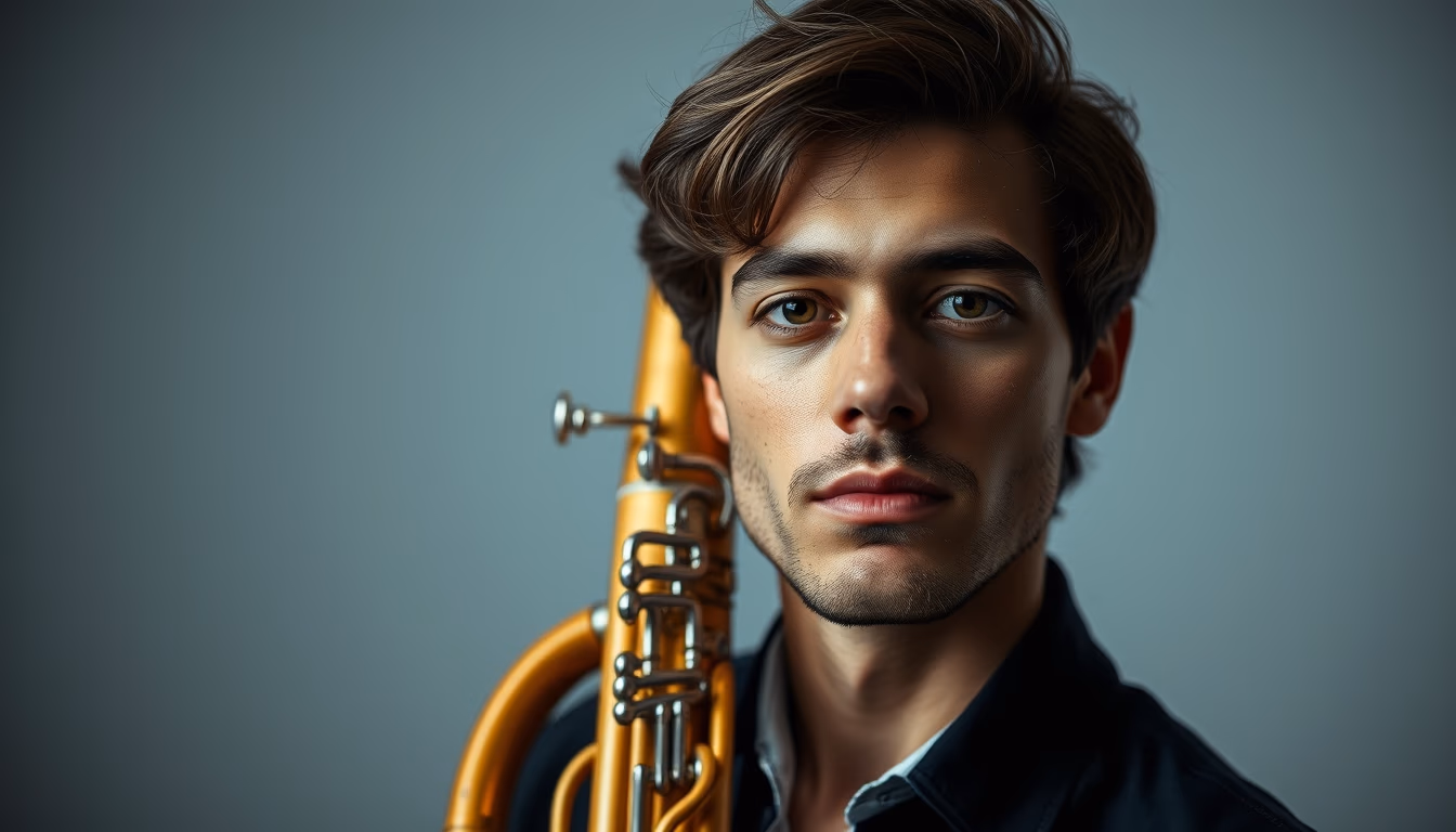 english horn rare in editorial style