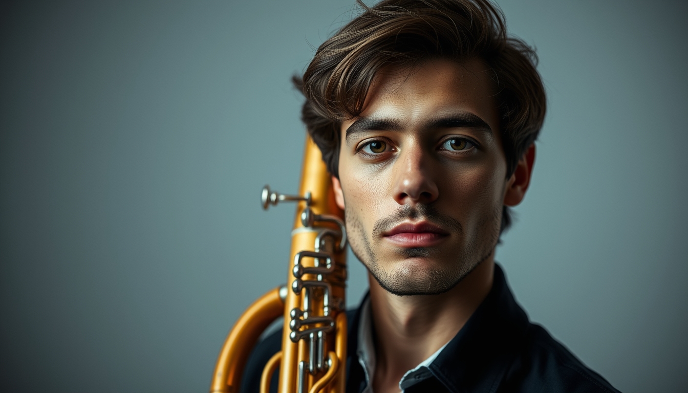 english horn rare in editorial style