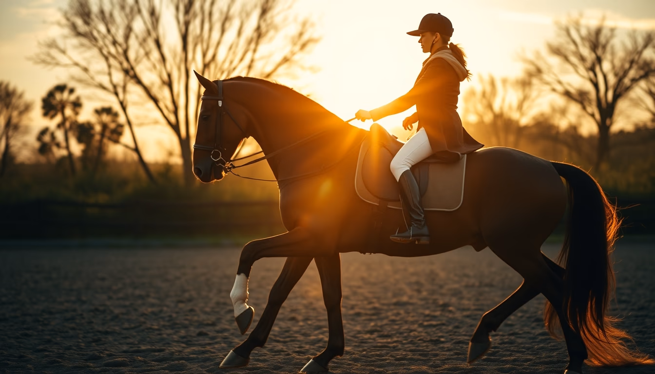 english saddle dressage in editorial style