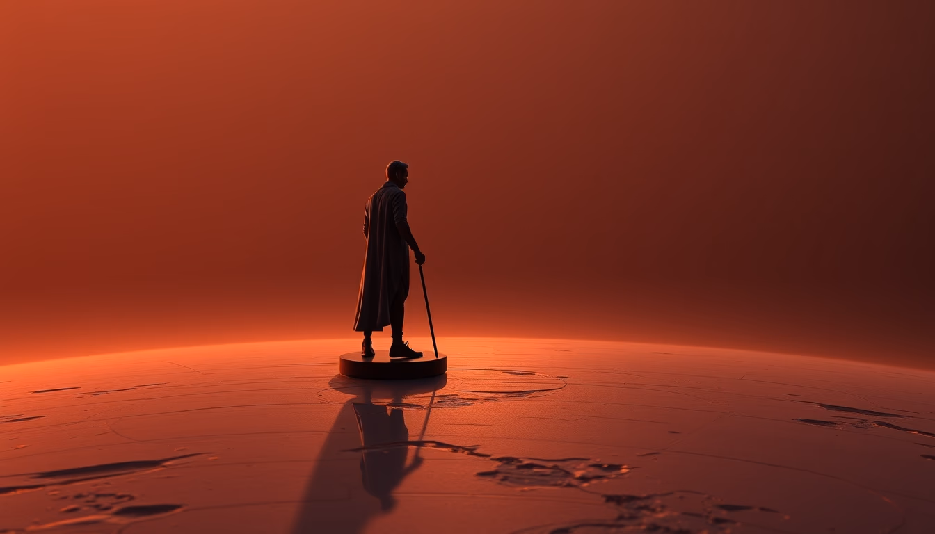 ethereum 3D render on dark gradient in editorial style