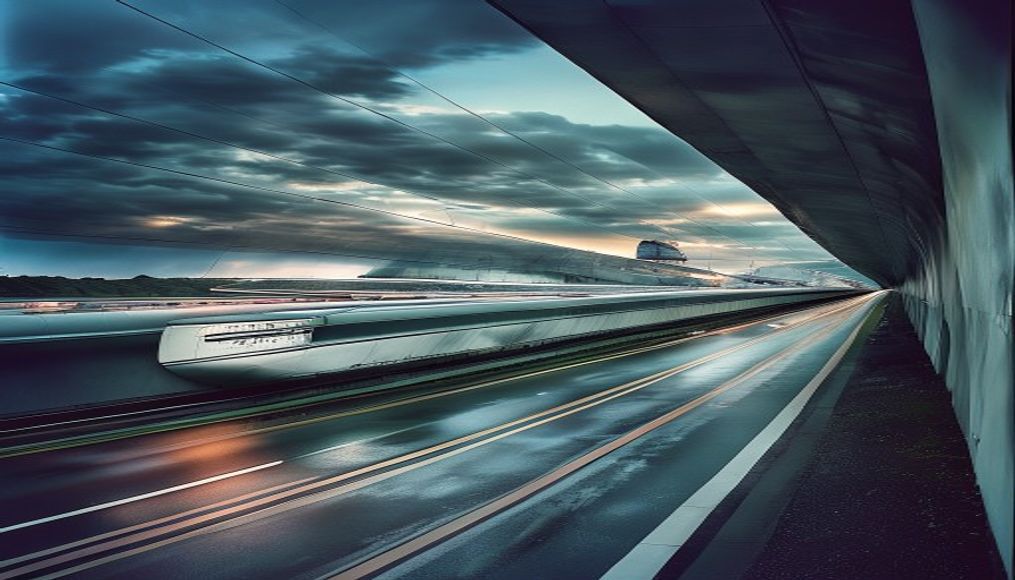 eurotunnel channel in editorial style