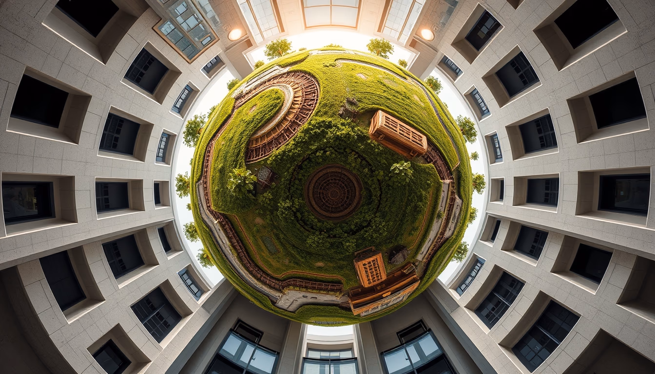 exoplanet earth-like in editorial style