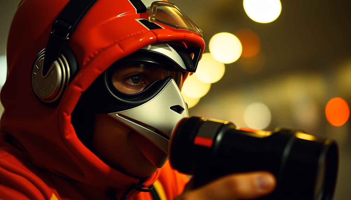 falcon hood jewel in editorial style