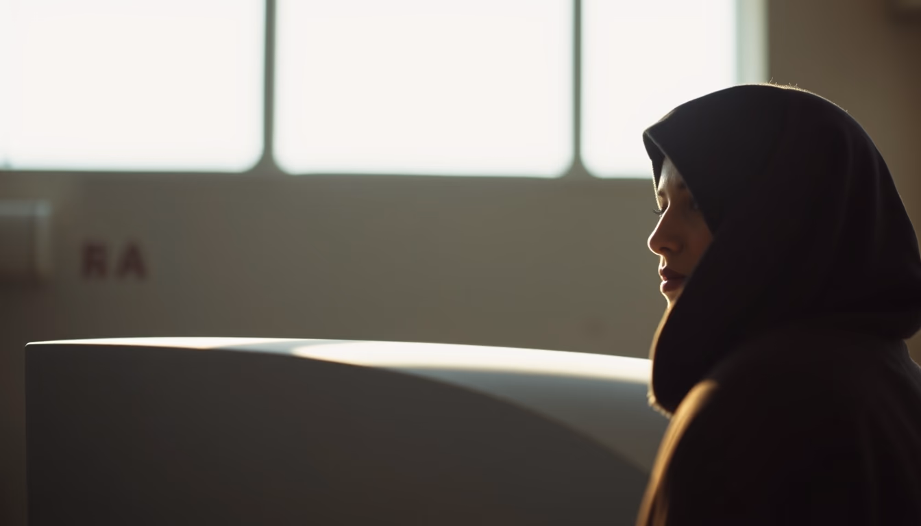 falcon hood jewel in editorial style