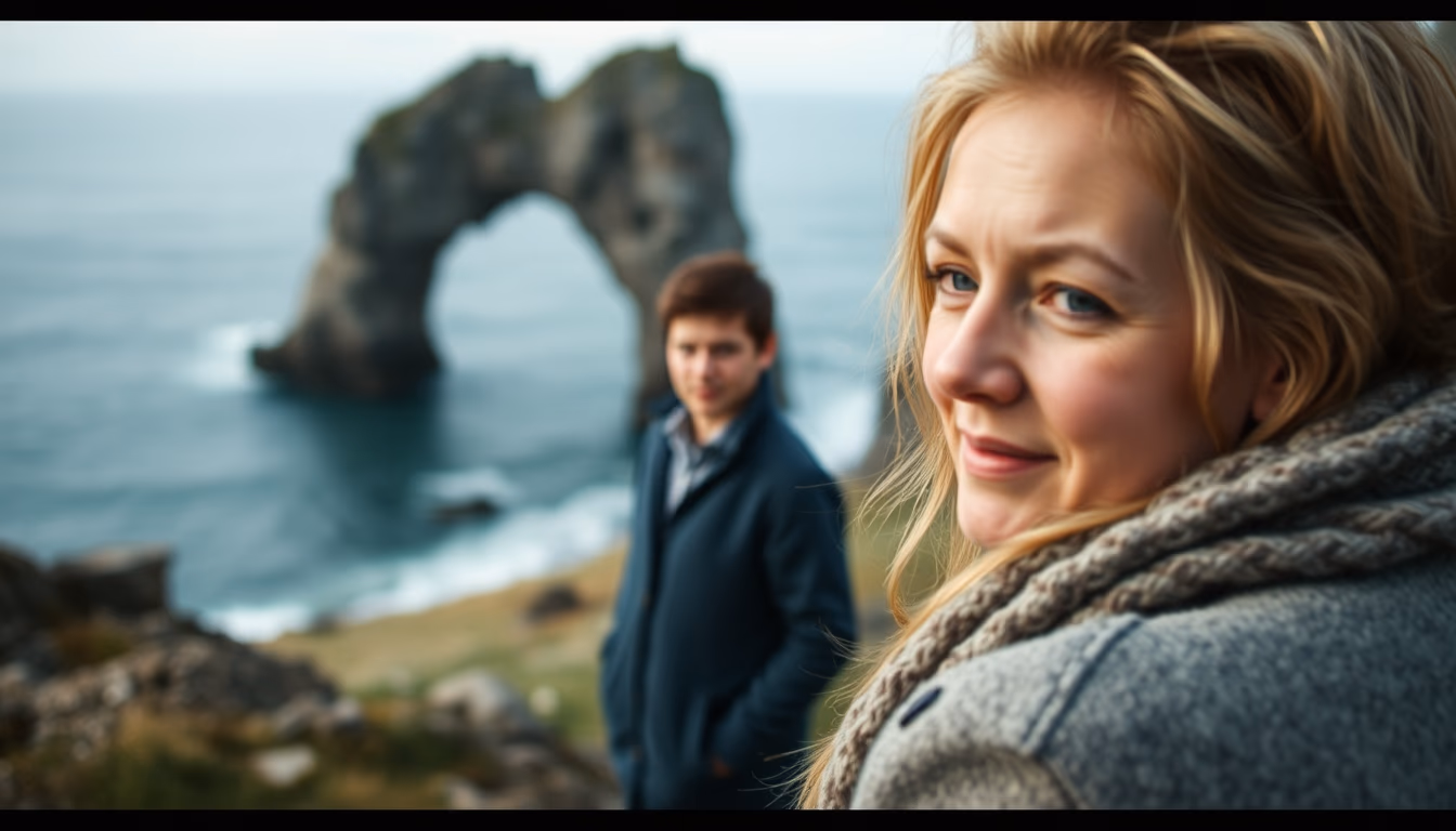 fanad head ireland in editorial style