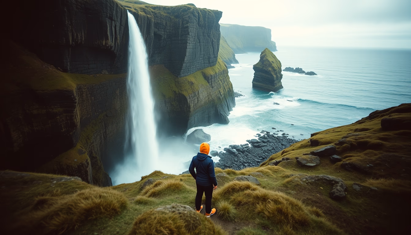 fanad head ireland in editorial style