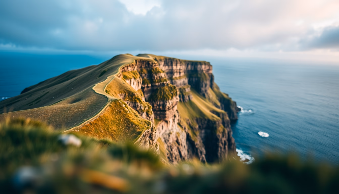 fanad head ireland in editorial style