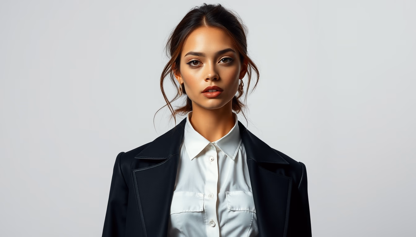 fashion illustration in editorial style