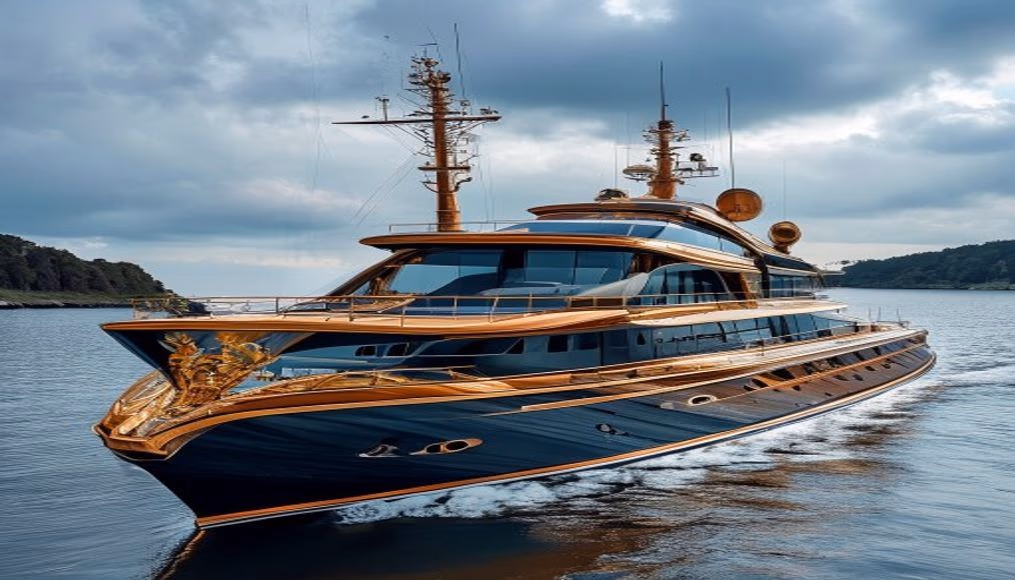 Feadship custom yacht netherlands em fotografia editorial de luxo