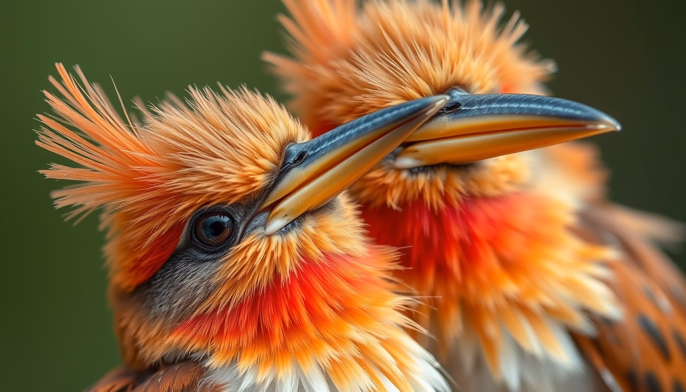 feather barbs closeup in editorial style