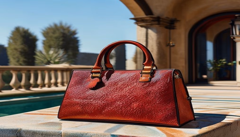 Fendi baguette ff jacquard em fotografia editorial de luxo