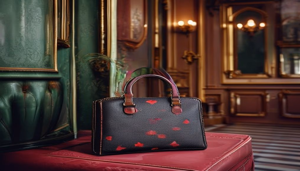 Fendi peekaboo iconic medium em fotografia editorial de luxo