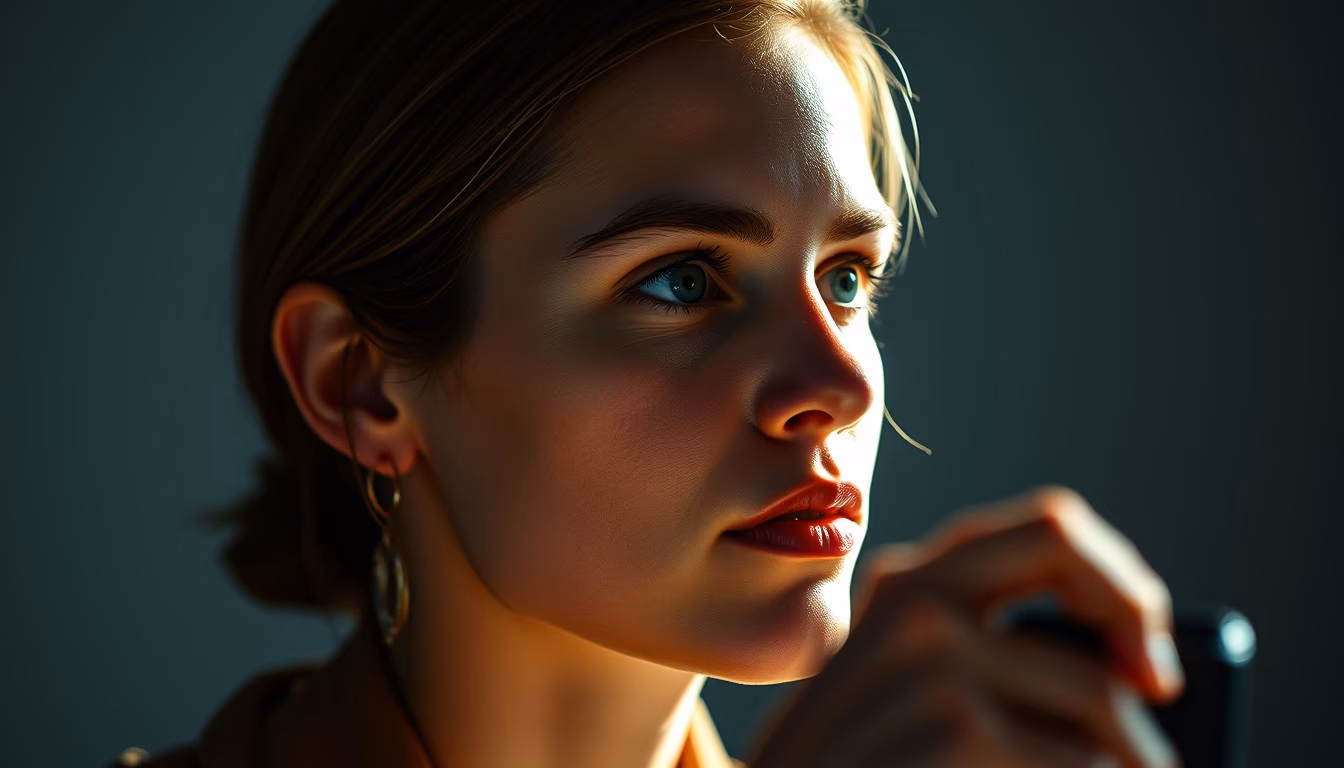 film camera leica in editorial style