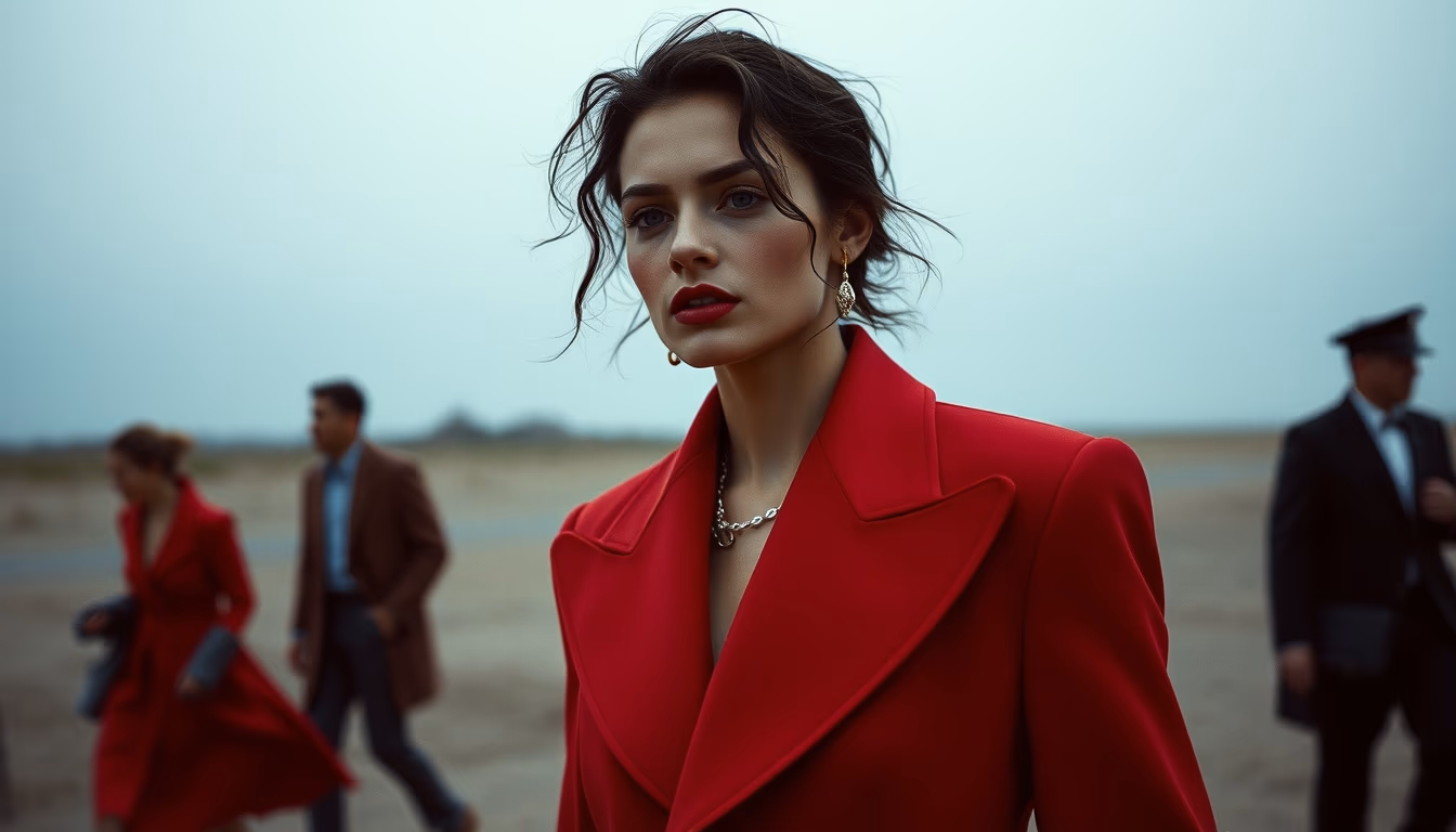 film camera leica in editorial style