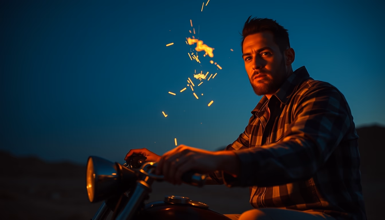 firestarter ferro rod in editorial style