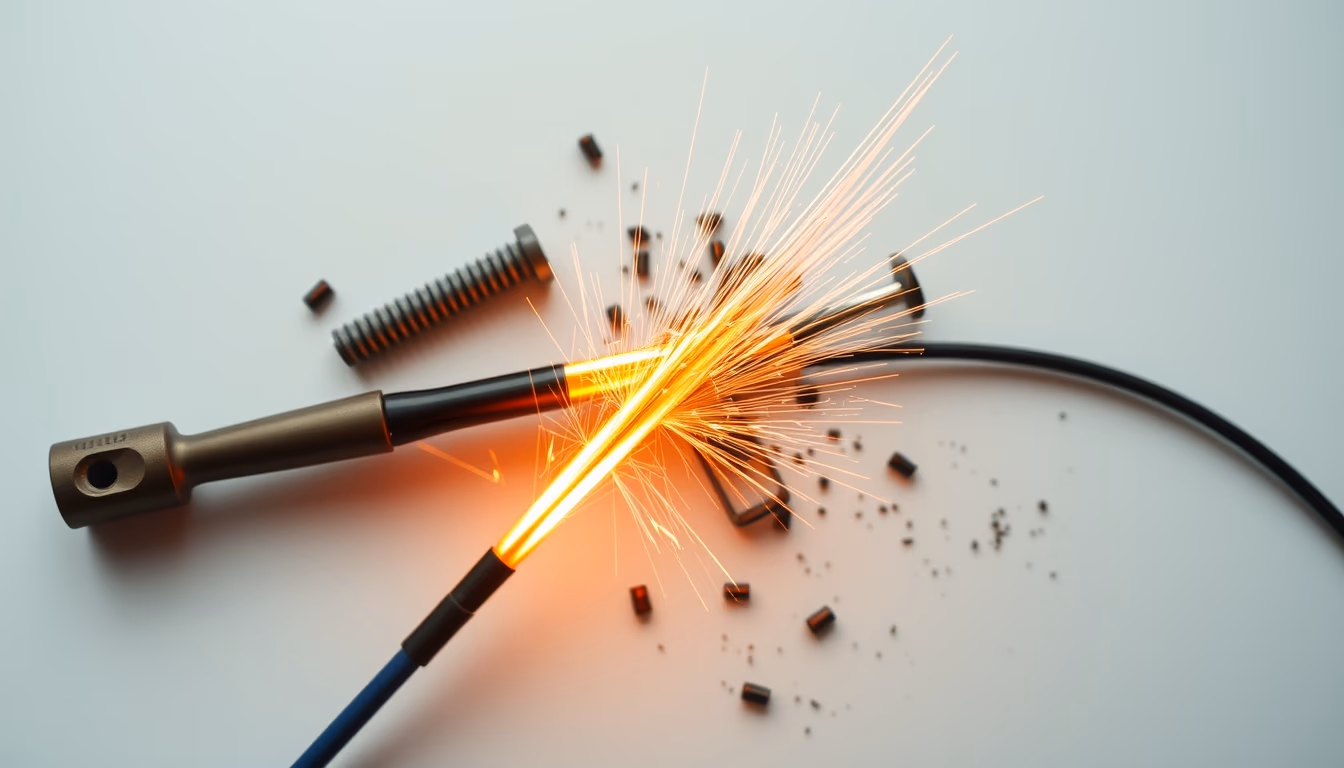 firestarter ferro rod in editorial style