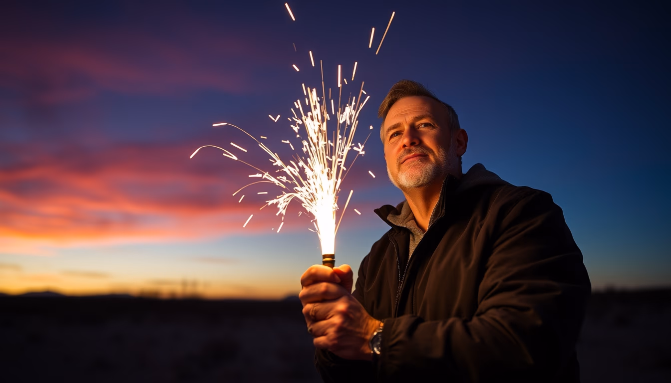 firestarter ferro rod in editorial style