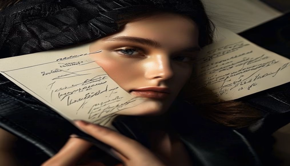 first day cover envelope in editorial style