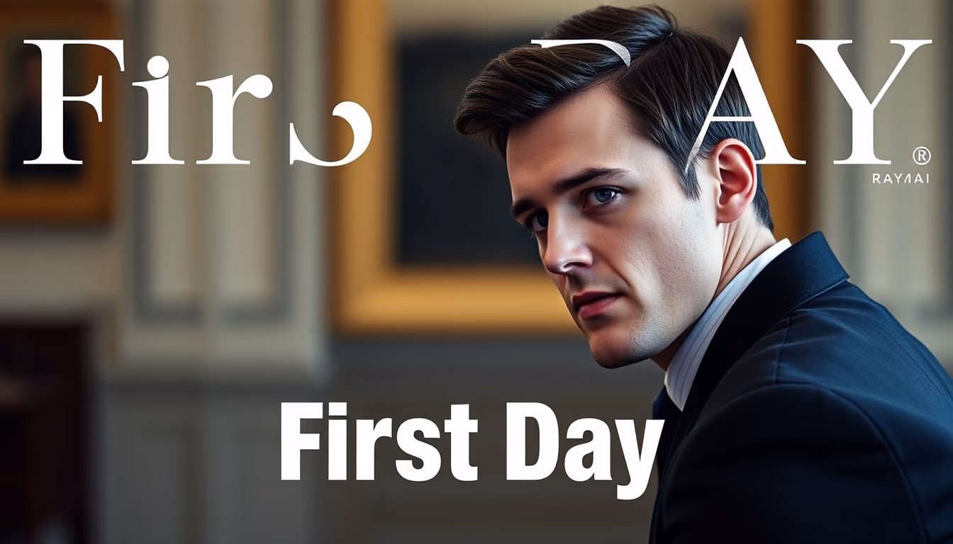 first day cover royal in editorial style