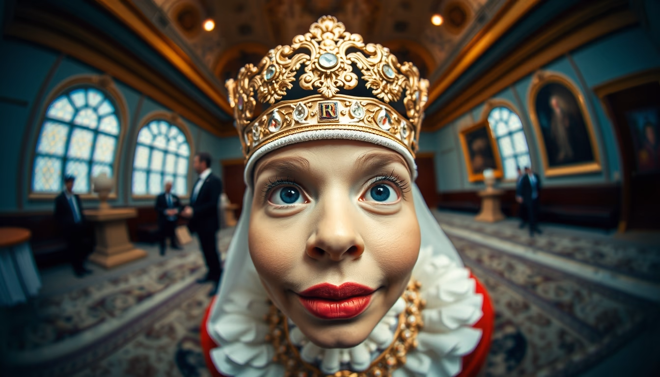 first day cover royal in editorial style