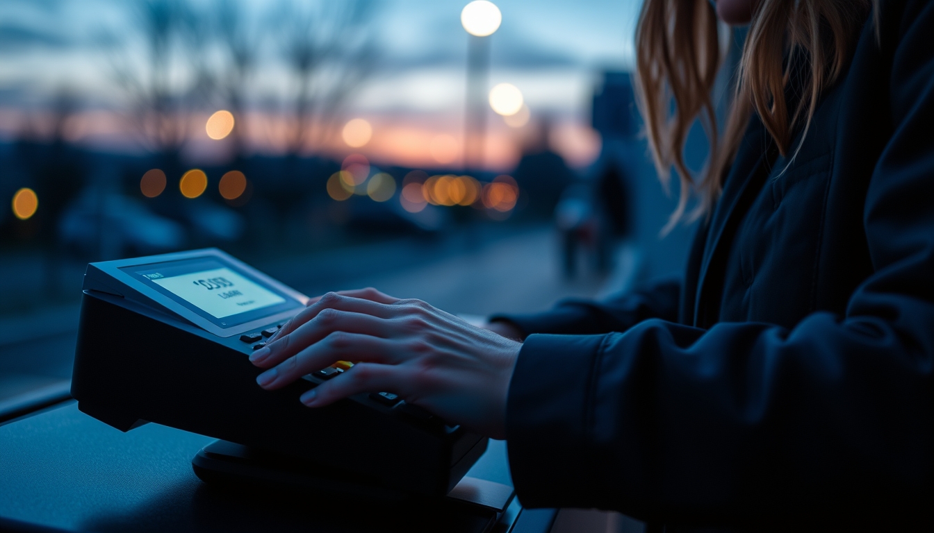 Execução de flash loan código de transação no terminal em estilo editorial