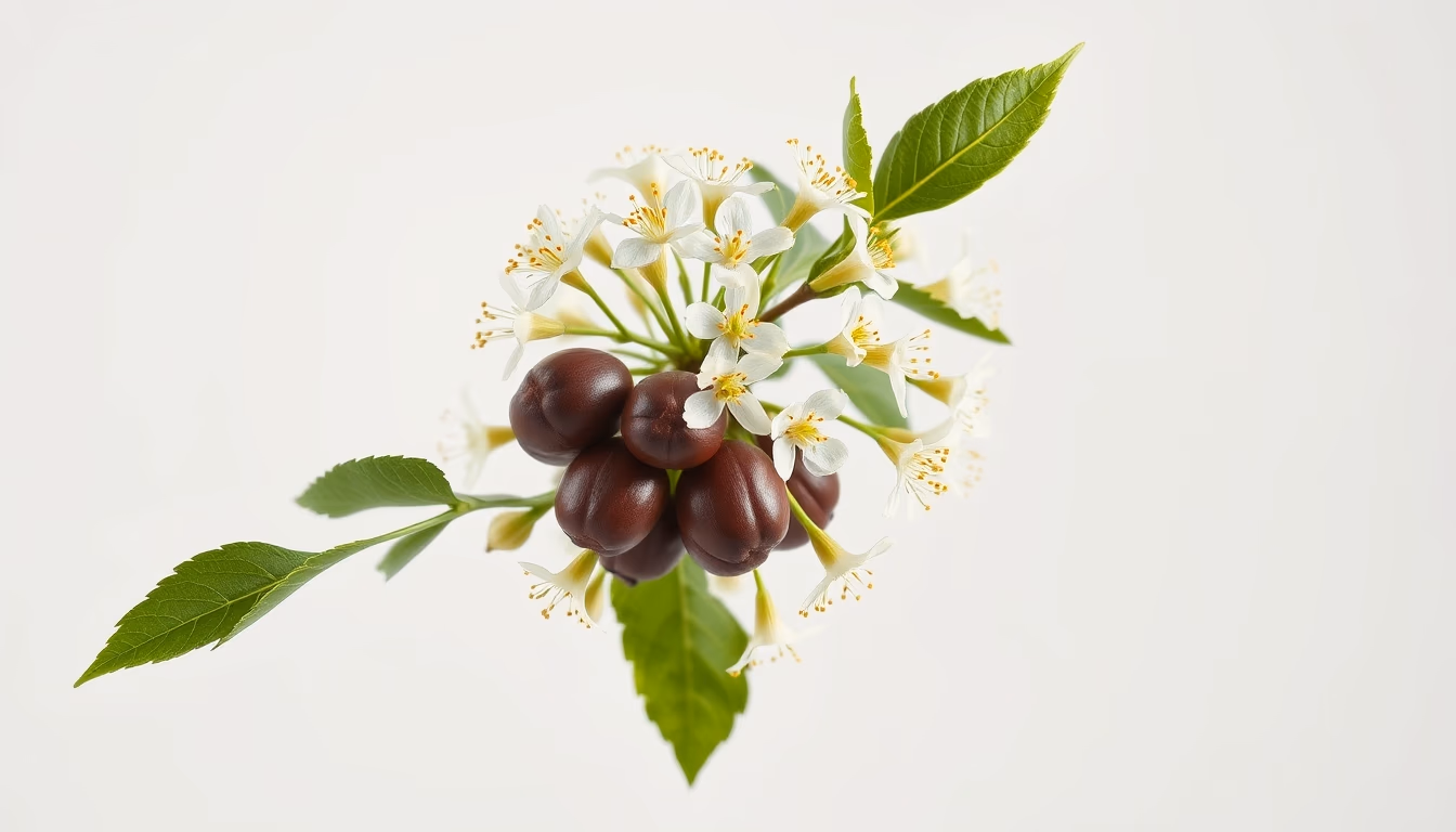 flowering chestnut tree in editorial style