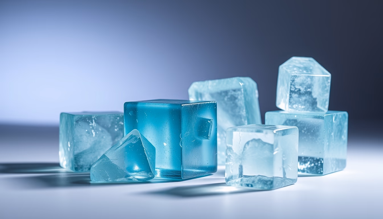 Fluorite cubes octahedral em estilo editorial