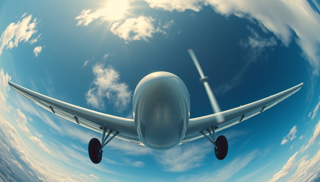 flying boat catalina in editorial style