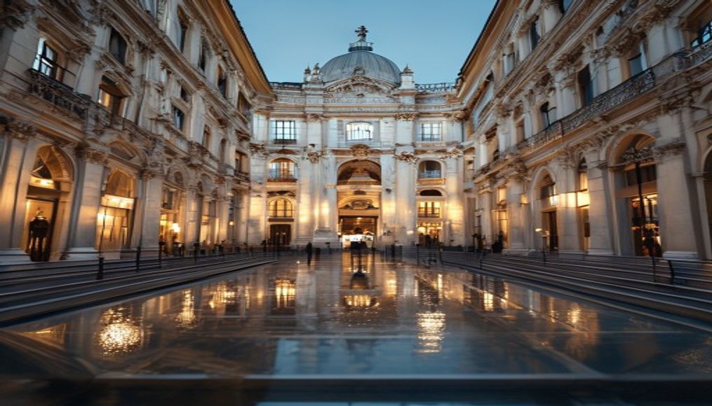 fontana plaza navona in editorial style